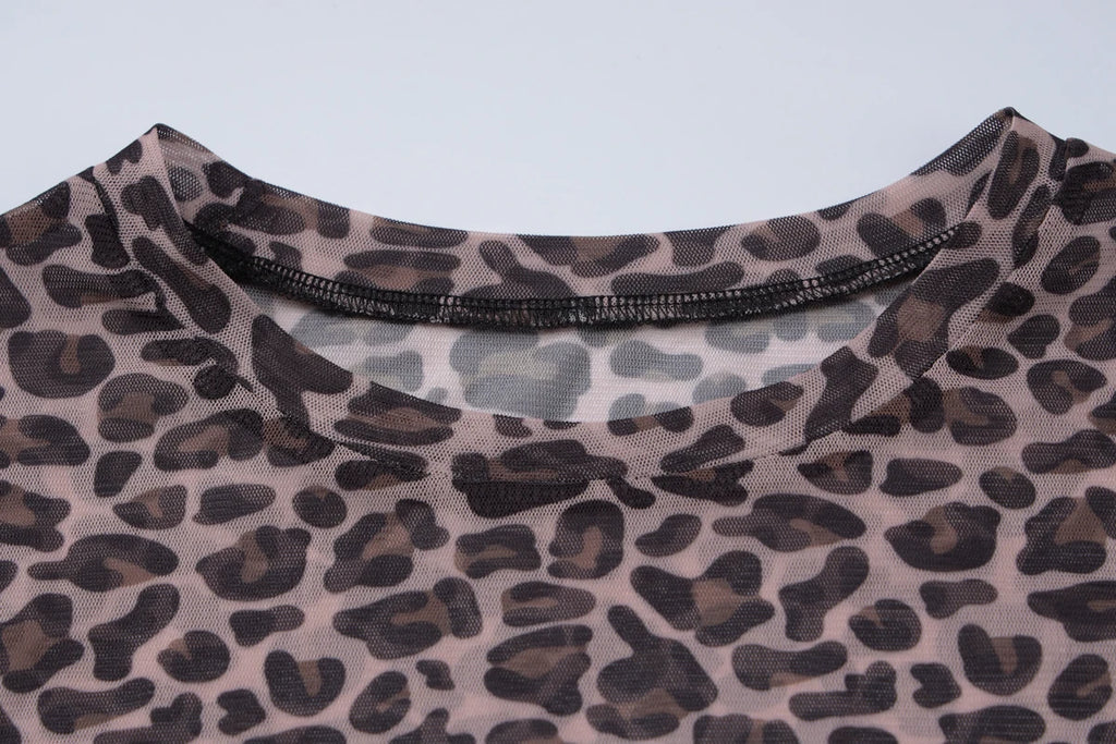 Top Leopard Fit