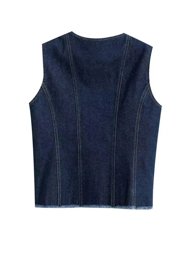 Denim Gilet
