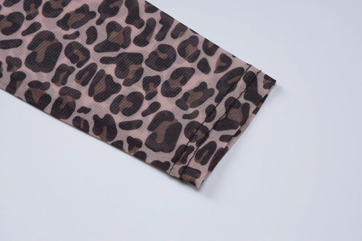 Top Leopard Fit