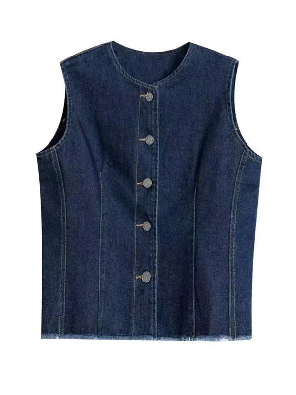 Denim Gilet