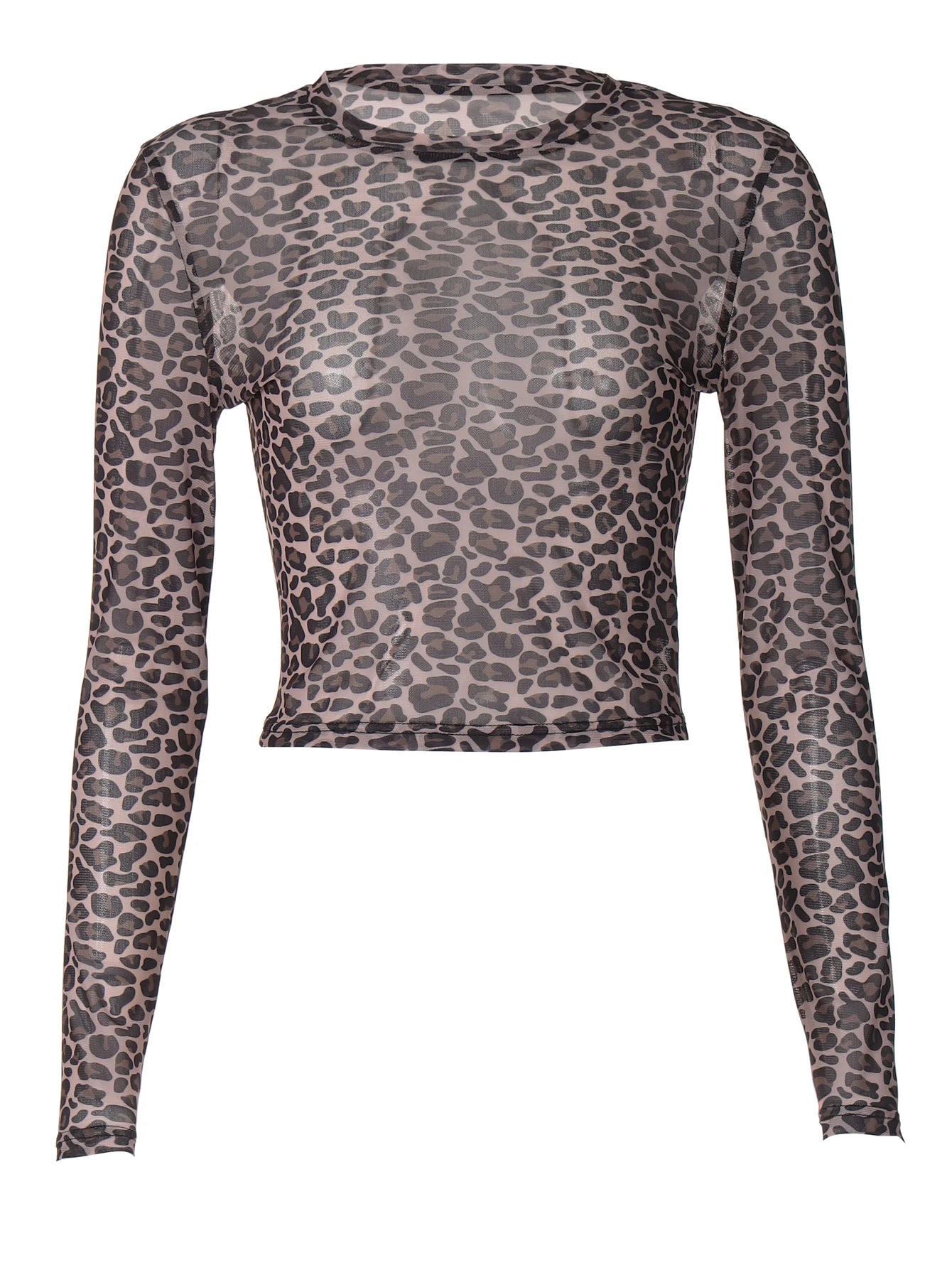 Top Leopard Fit